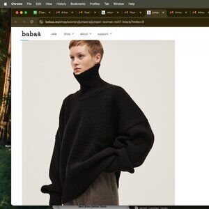 Babaa Sweater No. 17 Black